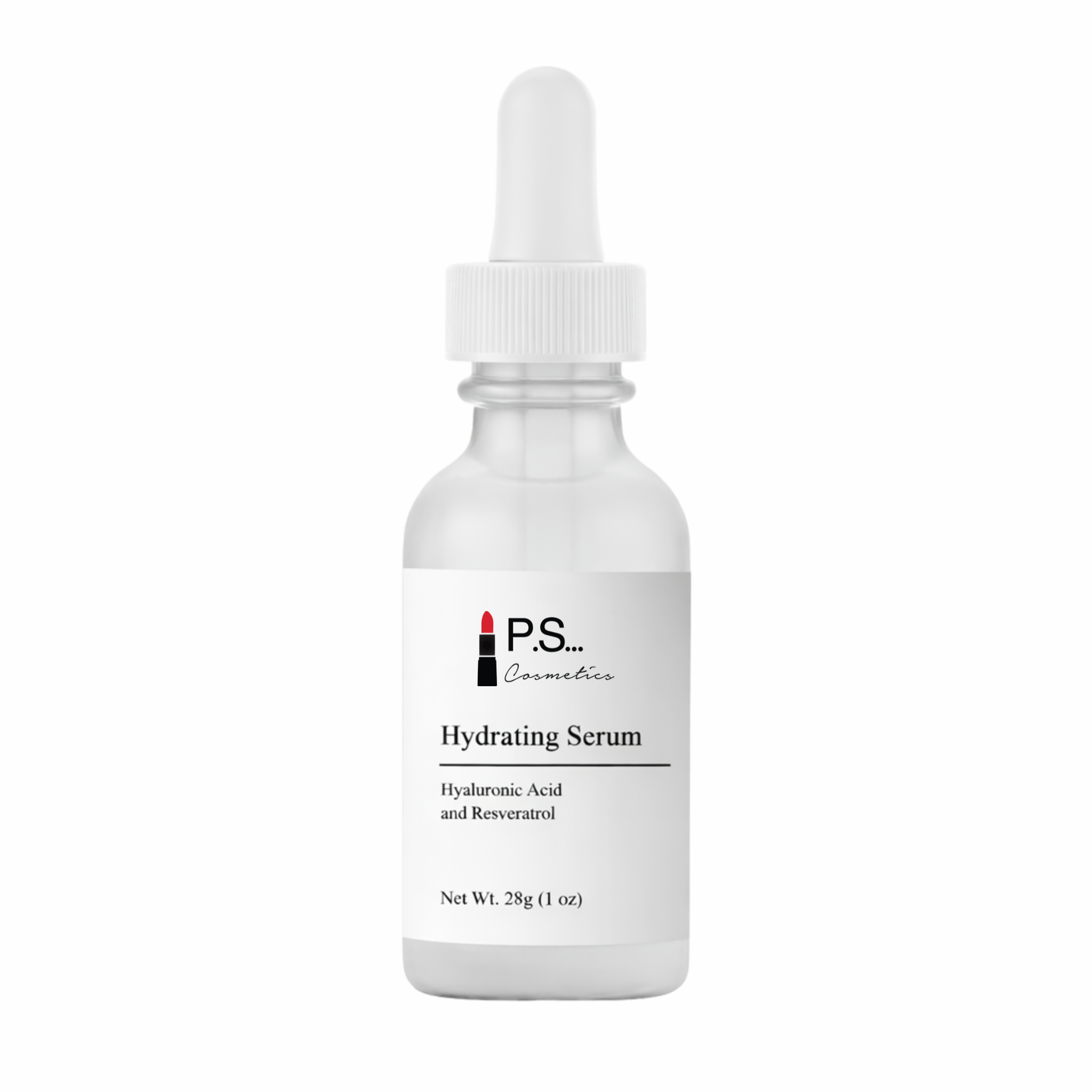 Hydrating Serum w/ Hyaluronic Acid and Resveratrol – P.S.