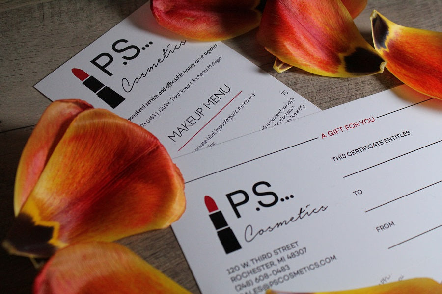P.S. Cosmetics Gift Card